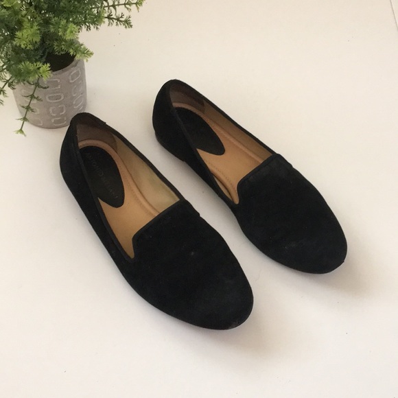 ANTONIO MELANI Shoes - ANTONIO MELANiE black leather suede Gigi flat